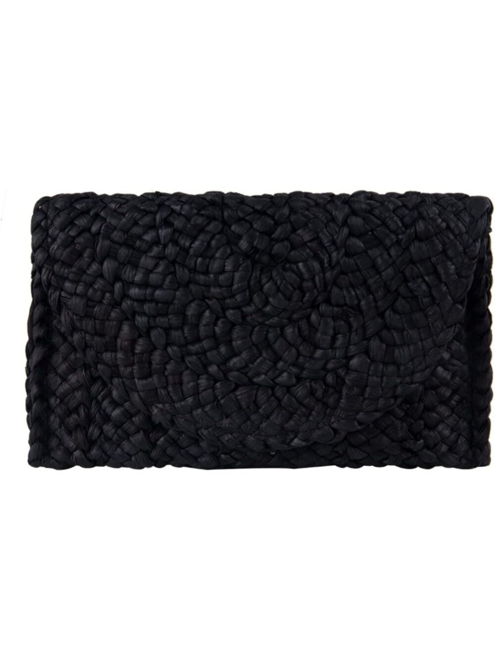 Woven Straw Clutch Purse for Women | Summer Beach Bag | Stylish Envelope Handbag